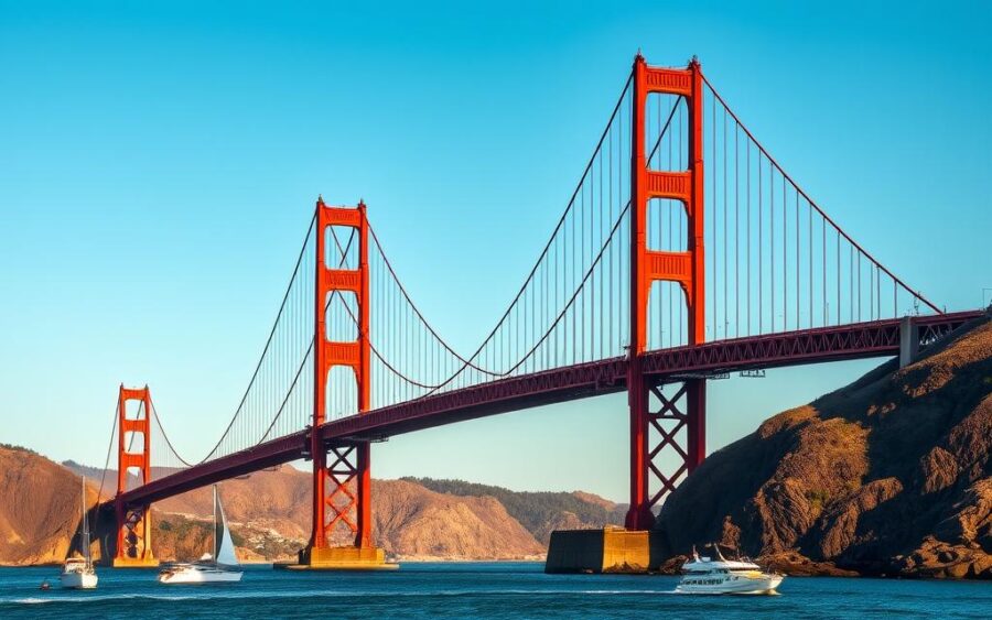 Most Golden Gate – symbol inżynierii i odwagi.