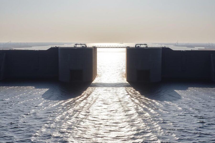 Oosterscheldekering zasuwy Oosterscheldekering zasuwy